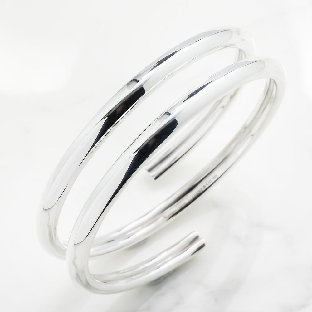 Sterling Silver Tiffany & Co Paloma Picasso Coil Bracelet
